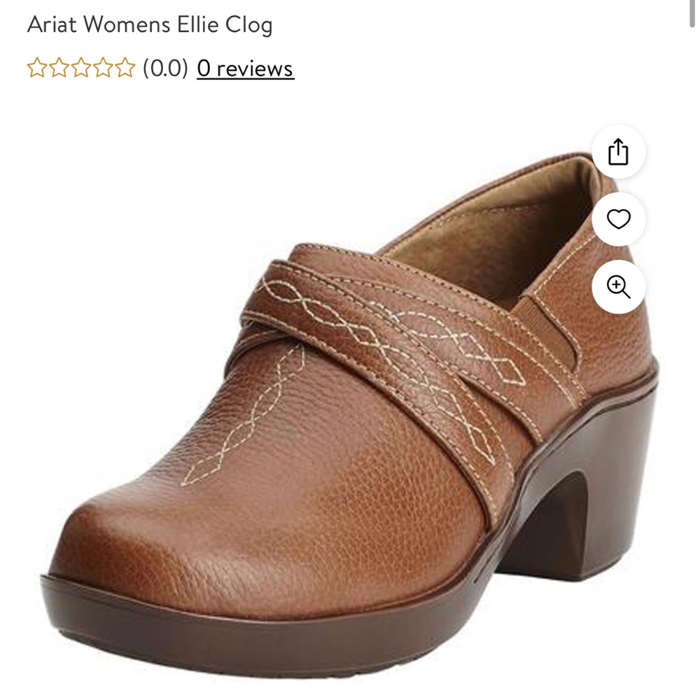 Ariat Womens Ellie Clog, Brown, Size 7